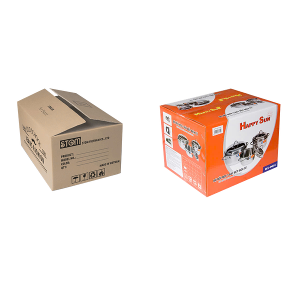 So sánh giữa thùng carton in offset và thùng carton in flexo