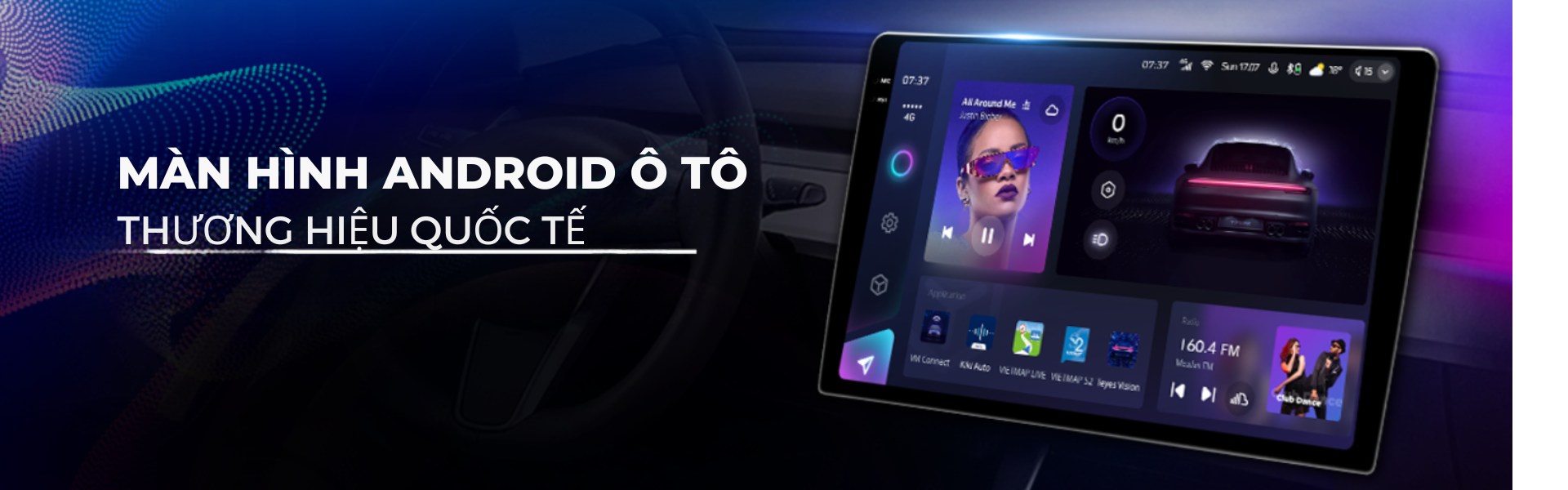 Màn hình Android ô tô
