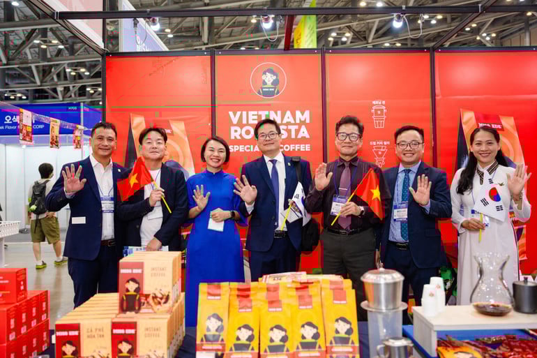 Cà-phê Robusta đặc sản Việt Nam chinh phục người tiêu dùng Hàn Quốc