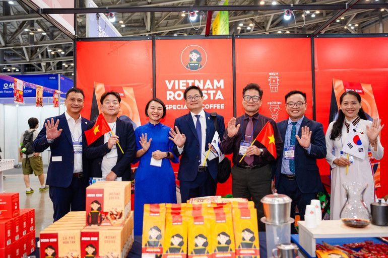 SGGP: Vietnamese Robusta coffee shines at Busan Coffee Show 2025
