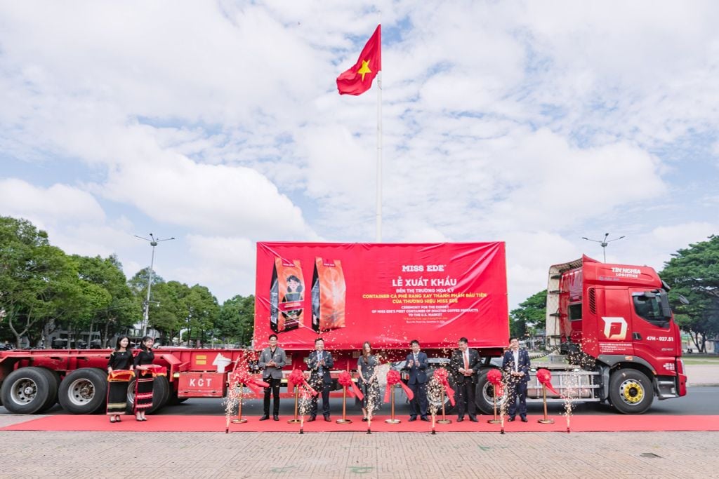 Báo Vietnamnet - Một thương hiệu cà phê Đắk Lắk xuất khẩu container thứ 3 sang Hoa Kỳ