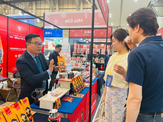 Cà phê Robusta đặc sản từ Đắk Lắk nổi bật tại Triển lãm Busan Coffee Show – Hàn Quốc 2025 (26/06/2025, 09:53)