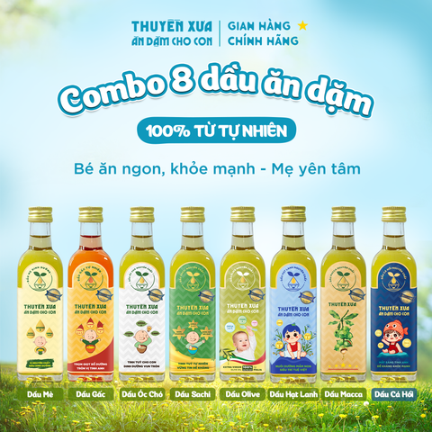 Vì Sao Bé Yêu Cần Sử Dụng Dầu Ăn Dặm?