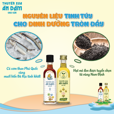 Gia Vị Ăn Dặm Thuần Việt Cho Bé Dinh Dưỡng Thuần Khiết