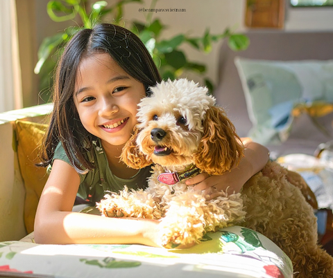 Sữa tắm cho chó Poodle có thành phần an toàn đạt chuẩn FDA - Dầu dừa và thiên nhiên bảo vệ thú cưng