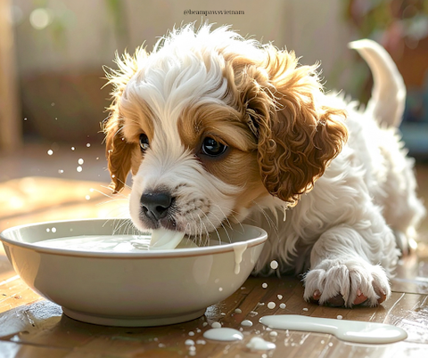 Sữa tắm chó con có thành phần thiên nhiên dầu dừa an toàn và hiệu quả