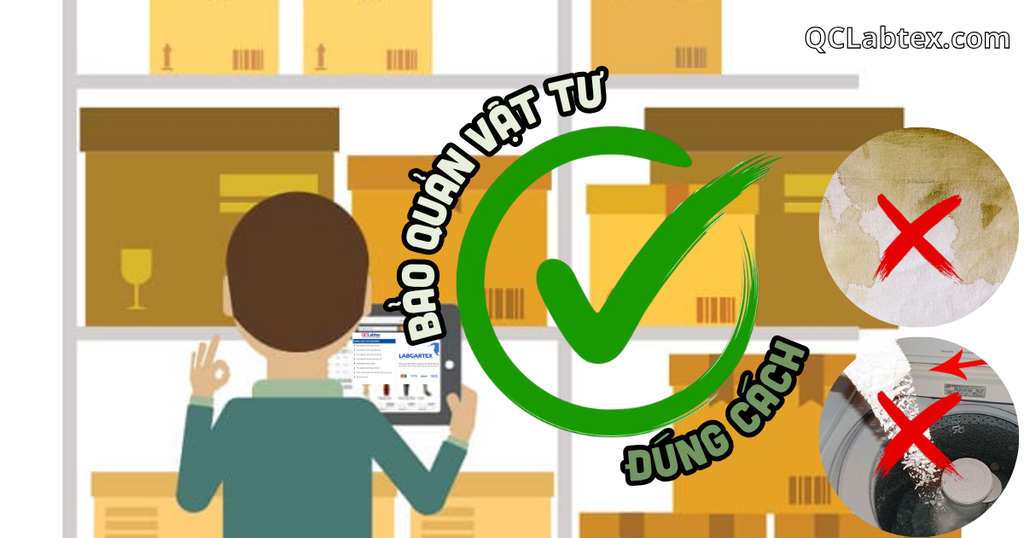 Cách bảo quản vật tư phòng thì nghiệm để tránh hao hụt, sai số