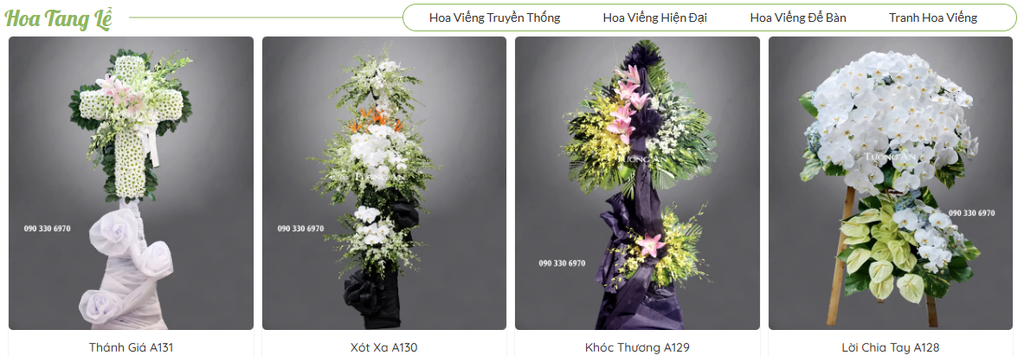 Giới Thiệu Địa Chỉ Bán Hoa Tang Lễ Giá Rẻ