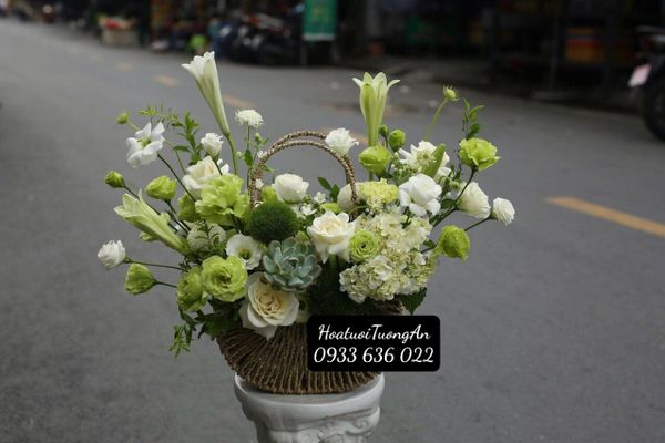 Hoa Cắm Giỏ