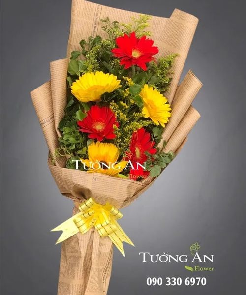 Bó Hoa Đồng Tiền