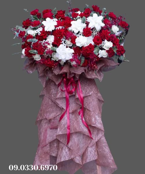 Kệ Hoa Chúc Mừng