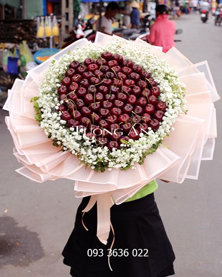 Bó Hoa Cherry