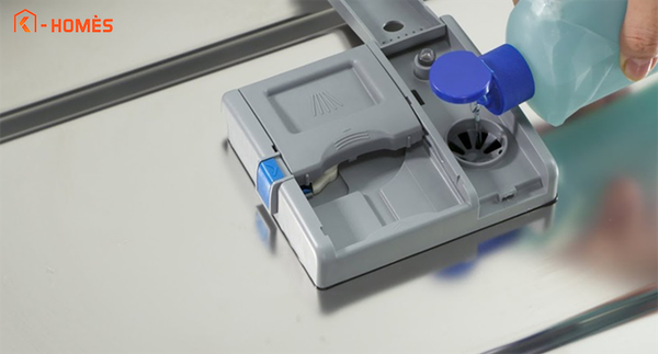 Máy rửa bát Bosch không sấy khô do sử dụng ít hoặc thiếu nước bóng