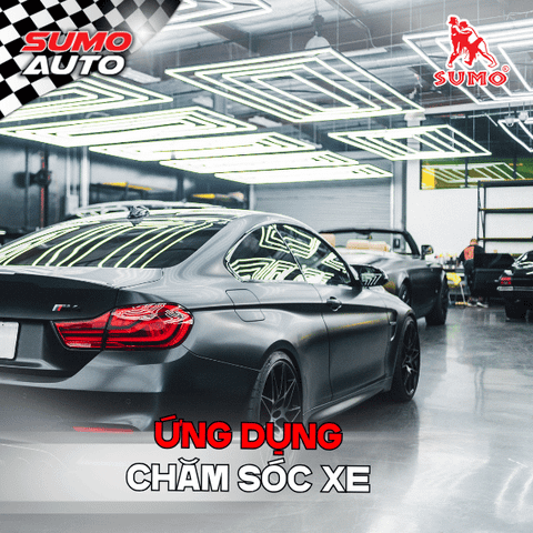 Ứng dụng SUMO AUTO trong lĩnh vực Chăm sóc xe