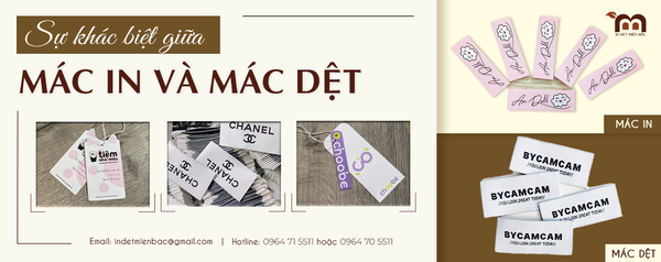 Phân biệt mác in và mác dệt