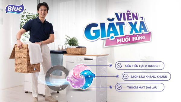 Viên Giặt Xả Blue Muối Hồng: Giải Pháp Giặt Giũ Xanh Cho Cuộc Sống Bền Vững 3