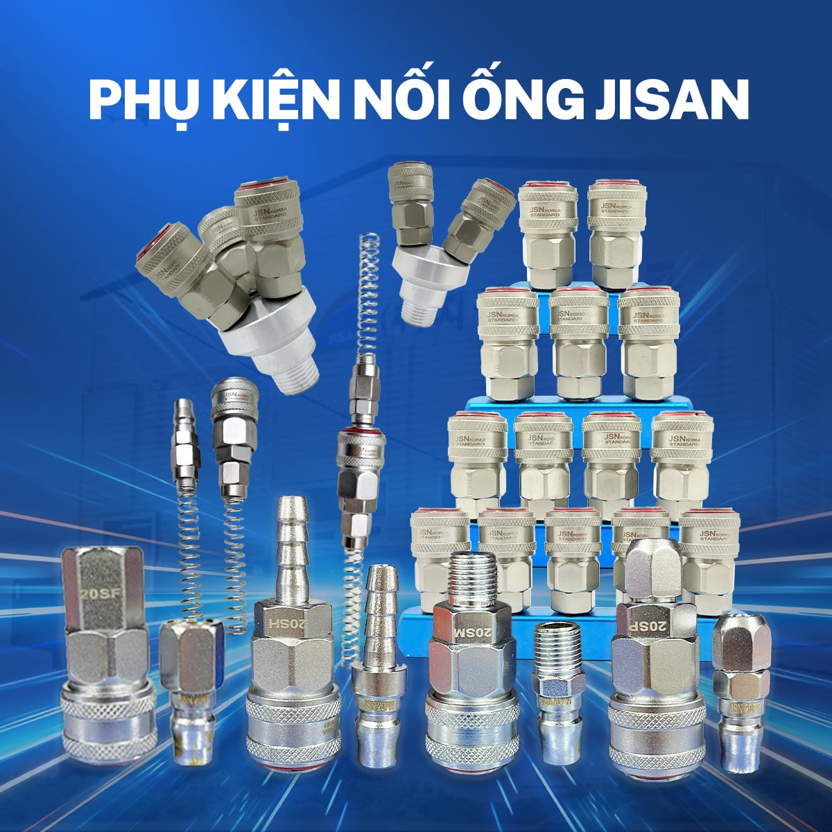 TỔNG HỢP CÁC DÒNG PHỤ KIỆN NỐI ỐNG