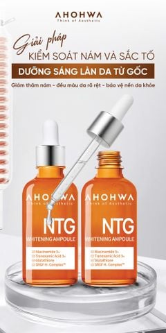 GIẢI PHÁP KIỂM SOÁT NÁM VÀ SẮC TỐ - NUÔI DƯỠNG LÀN DA SÁNG KHỎE TỪ GỐC