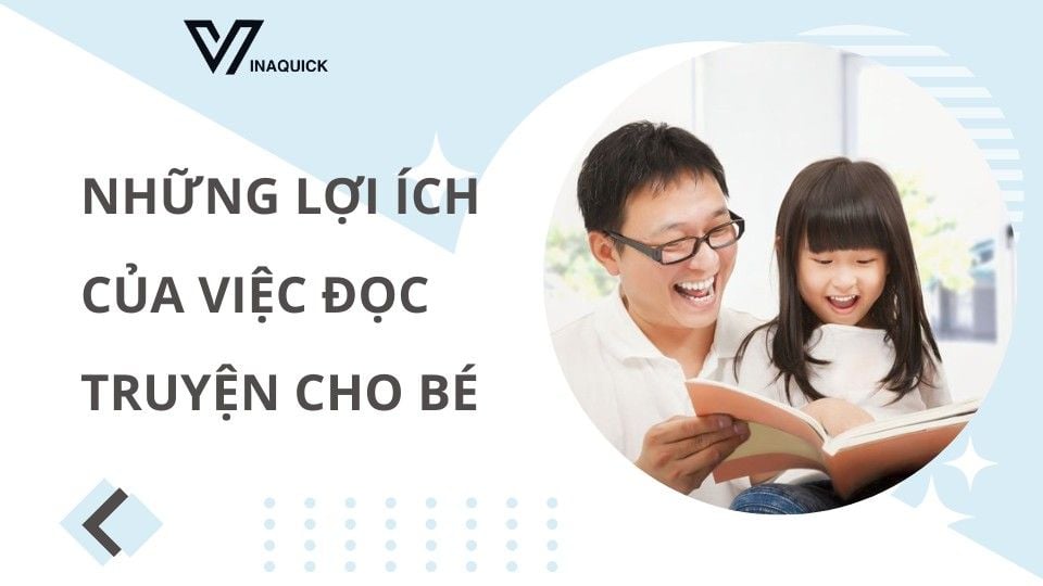 Những lợi ích của việc đọc truyện cho bé