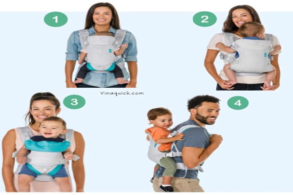 Khi nào cần dùng địu cho bé
