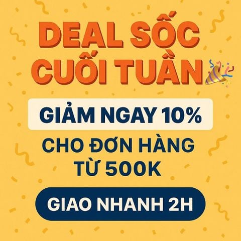 Deal sốc cuối tuần