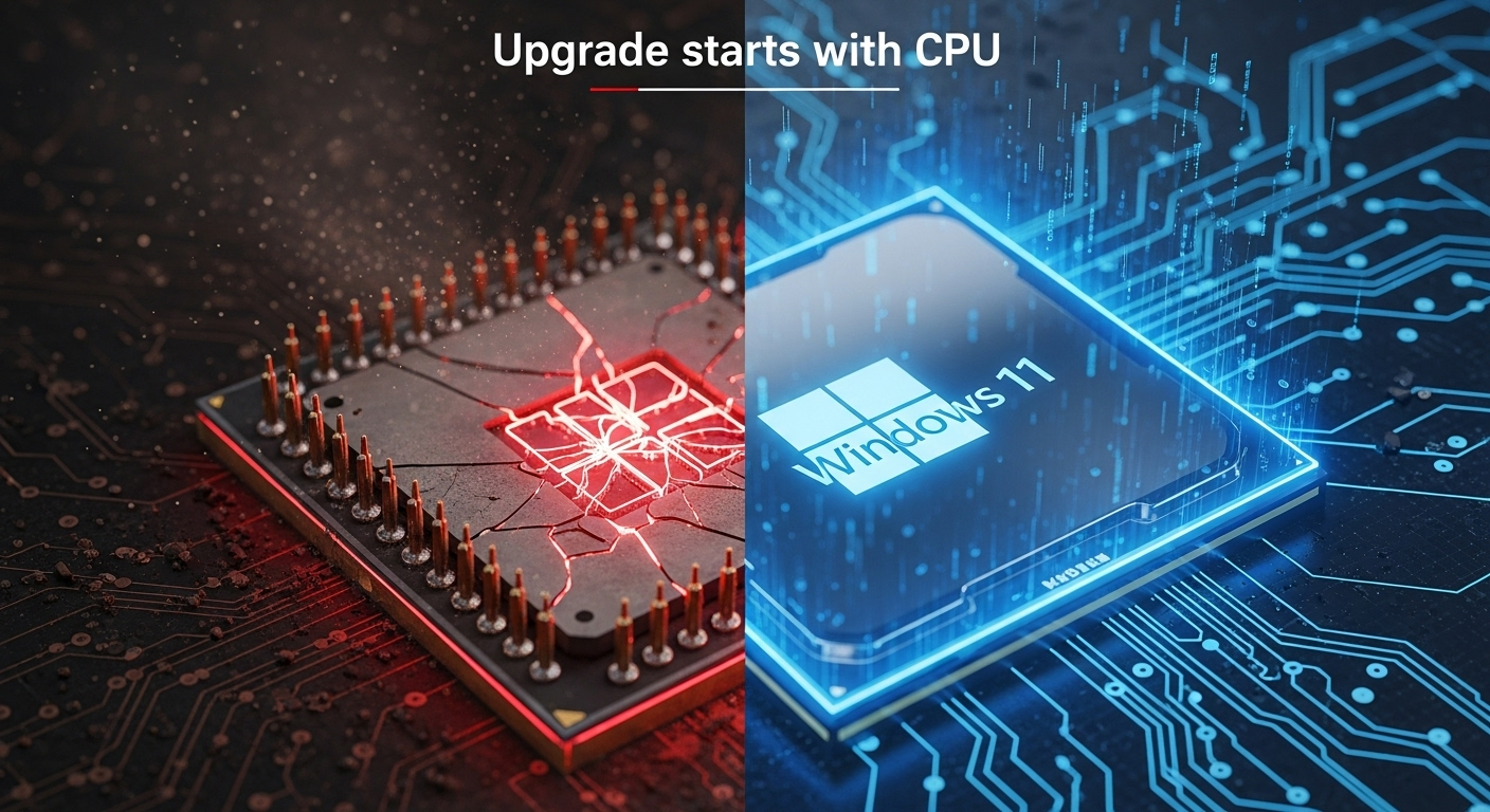 Nâng cấp PC cũ để lên Windows 11