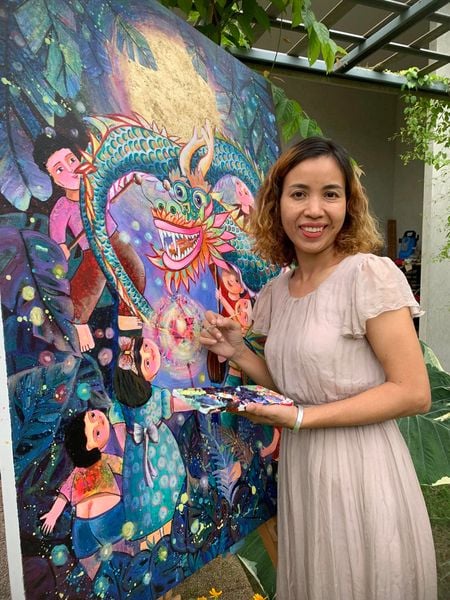 Tú Quyên - Nữ họa sĩ tài hoa trên đất Thái