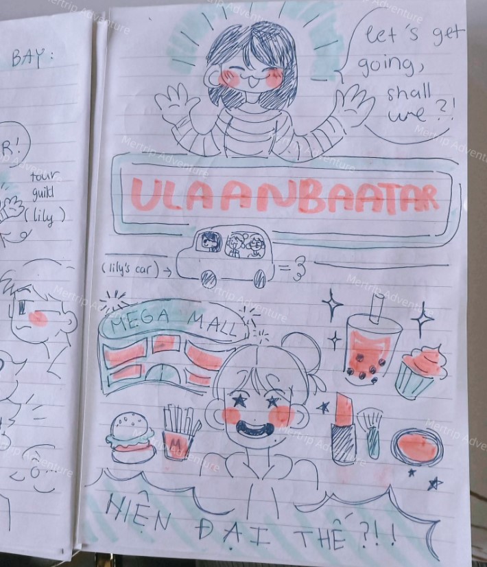 Nhật ký vẽ tay của An và những ngày phiêu lưu cùng tuần lộc