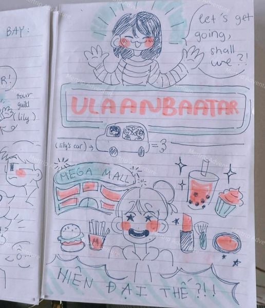 Nhật ký vẽ tay của An và những ngày phiêu lưu cùng tuần lộc