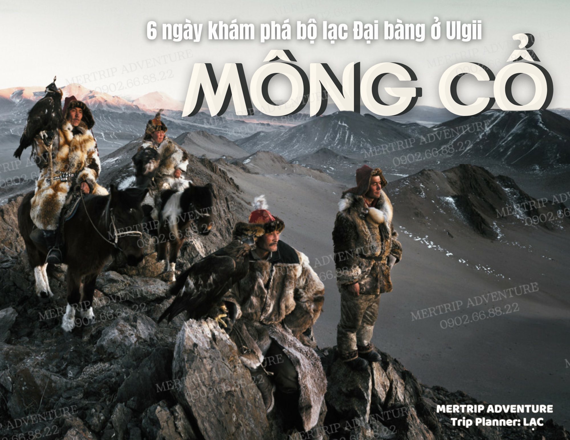 🦅 6 ngày khám phá Bộ tộc săn Đại bàng vùng núi Altai - 🇲🇳 Mông Cổ