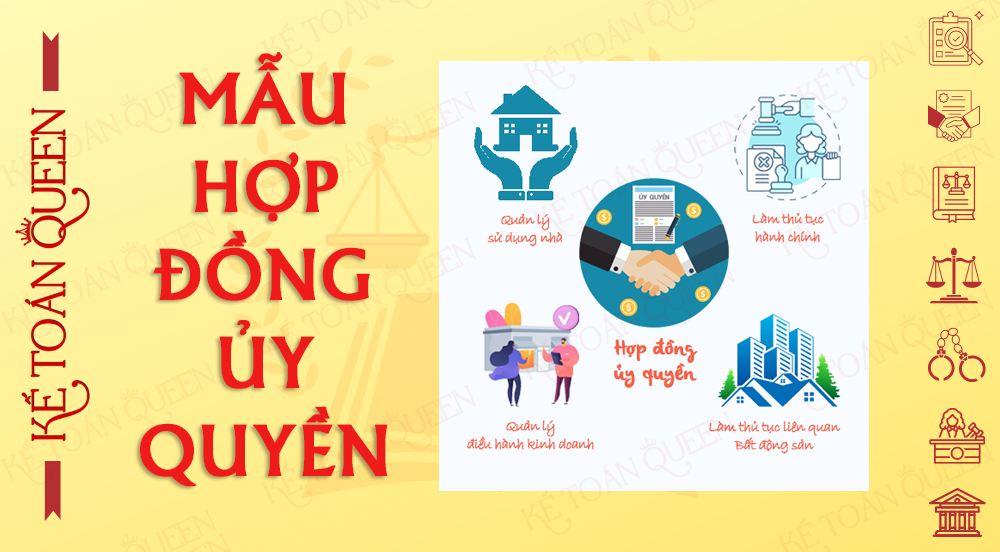 Tổng hợp mẫu Hợp đồng ủy quyền mới nhất