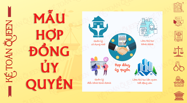 Tổng hợp mẫu Hợp đồng ủy quyền mới nhất
