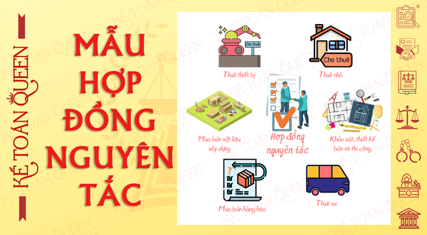 Tổng hợp mẫu Hợp đồng nguyên tắc mới nhất
