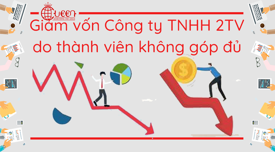 Thay đổi vốn Công ty TNHH 2TV do thành viên không góp vốn