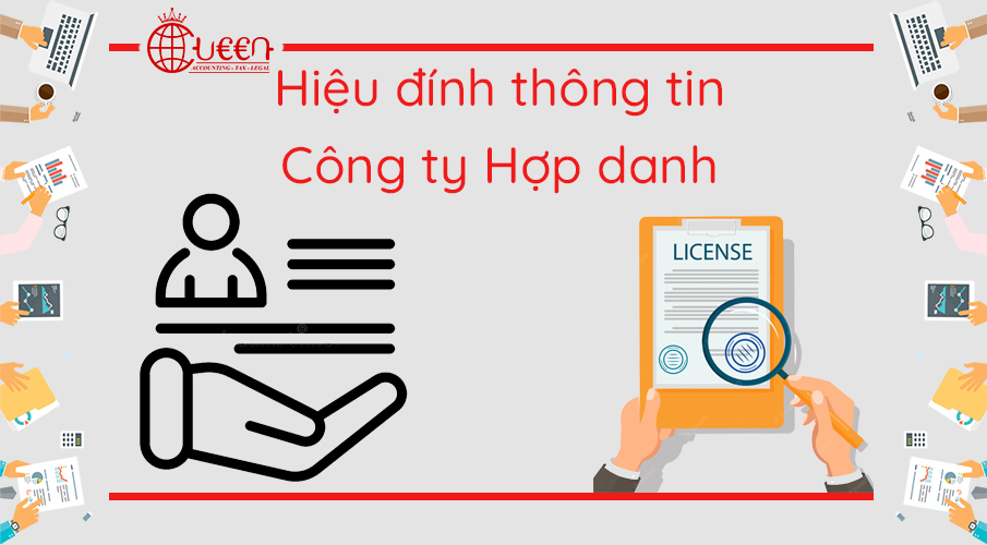 Hiệu đính thông tin đăng ký kinh doanh của Công ty Hợp danh mới nhất