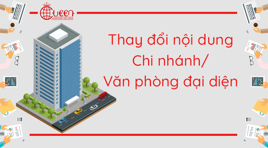 Đăng ký thay đổi hoạt động Chi nhánh, Văn phòng đại diện