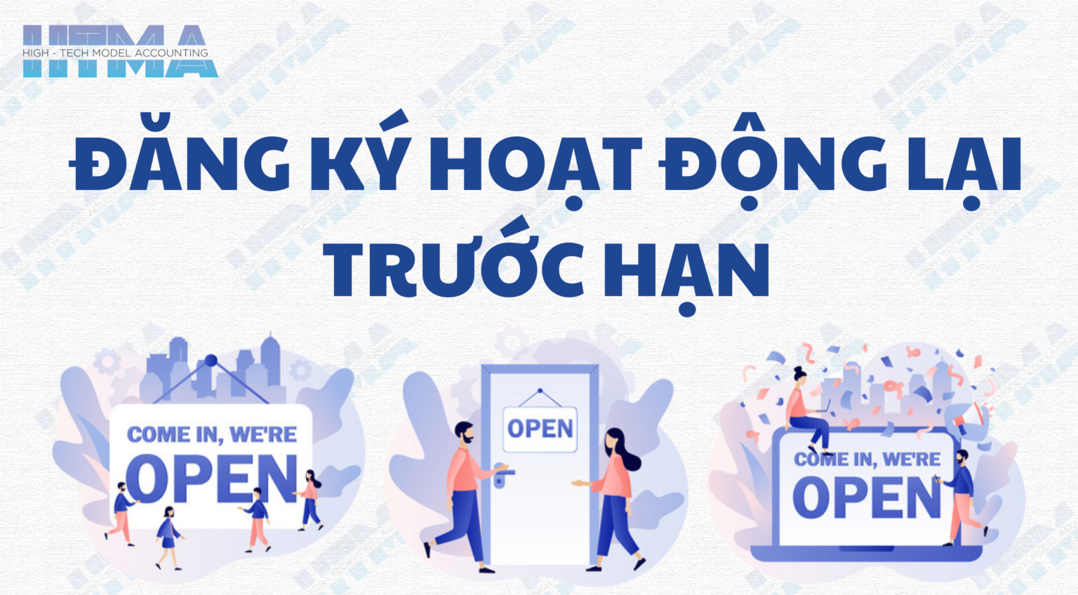 Đăng ký kinh doanh lại trước thời hạn đã thông báo của Công ty Cổ phần mới nhất