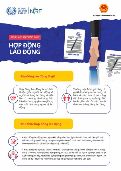 [Infographic] Quy định về Hợp đồng lao động theo Bộ Luật lao động 2019