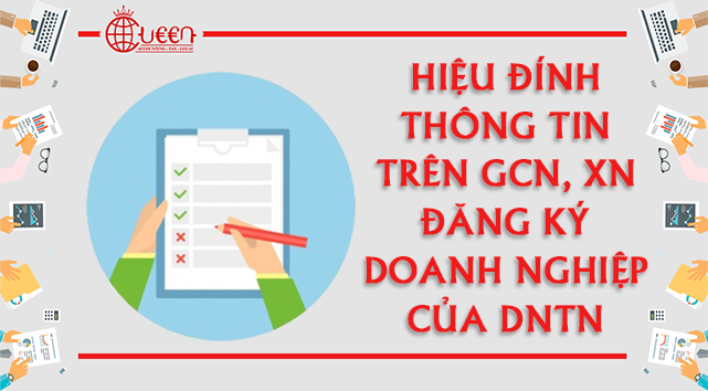 Hiệu đính thông tin đăng ký kinh doanh của Doanh nghiệp tư nhân