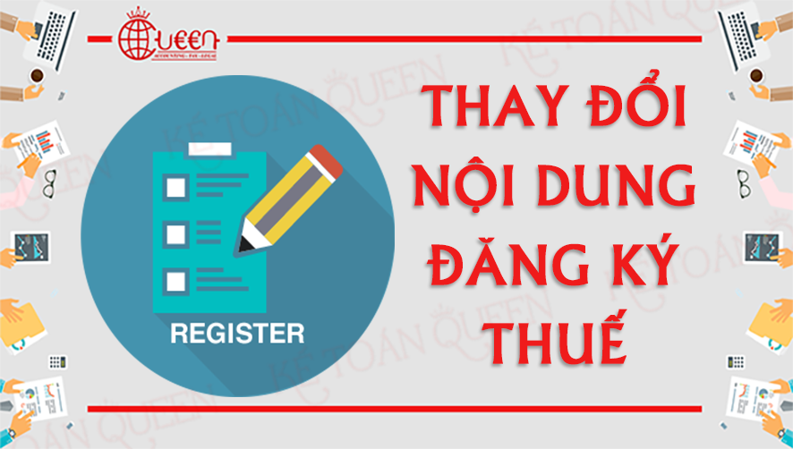 Thông báo thay đổi nội dung đăng ký thuế Công ty Hợp danh