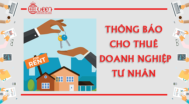 Thông báo cho thuê Doanh nghiệp tư nhân mới nhất