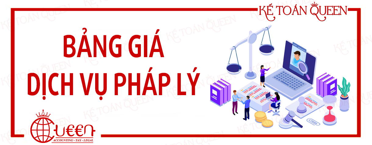Bảng giá dịch vụ pháp lý