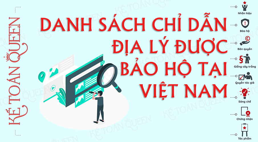 Danh sách các chỉ dẫn địa lý đã được bảo hộ tại Việt Nam