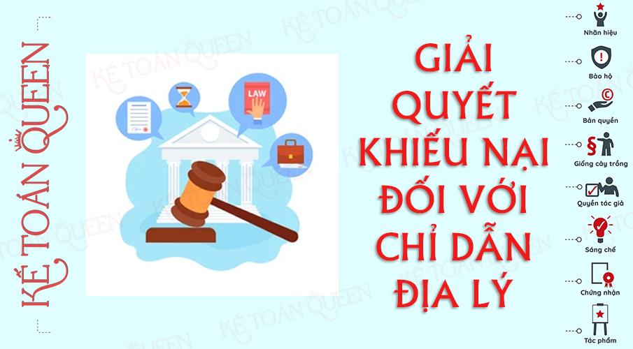 Thủ tục giải quyết khiếu nại đối với chỉ dẫn địa lý