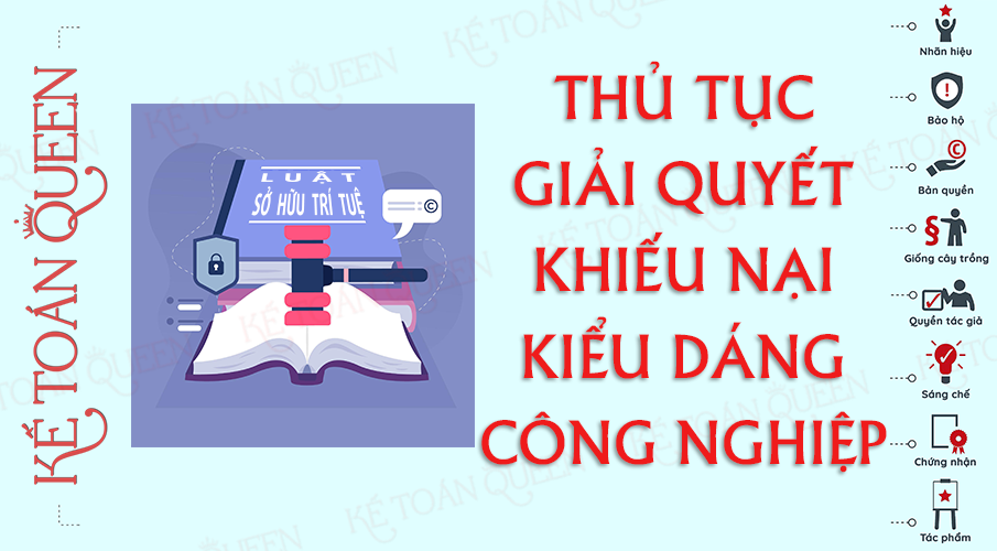 Thủ tục giải quyết khiếu nại kiểu dáng công nghiệp