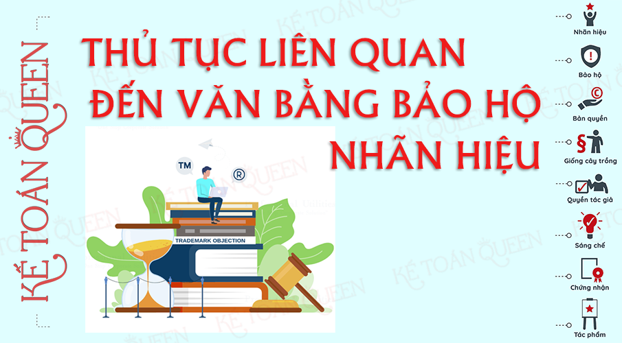 Thủ tục liên quan đến văn bằng bảo hộ nhãn hiệu