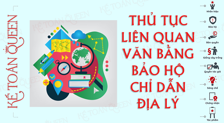 Thủ tục liên quan đến văn bằng bảo hộ chỉ dẫn địa lý