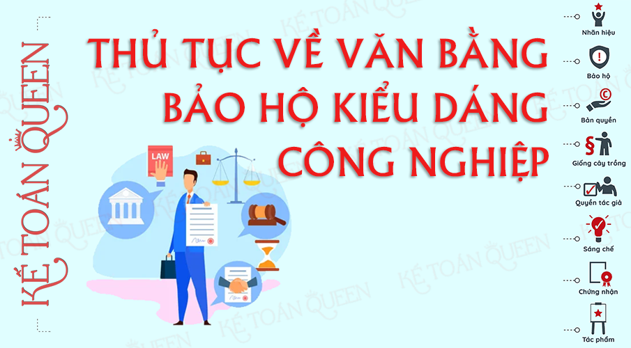 Thủ tục liên quan đến văn bằng bảo hộ kiểu dáng công nghiệp