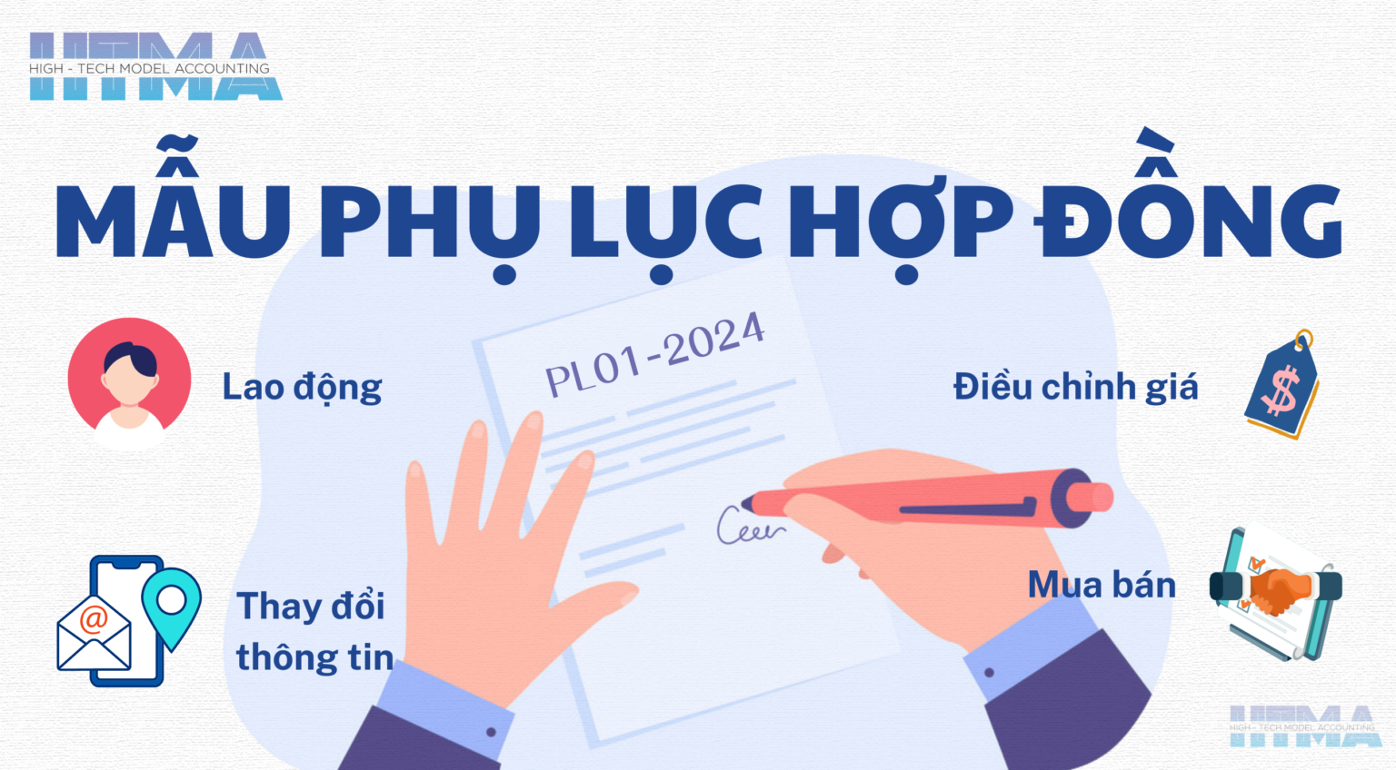 Tổng hợp mẫu Phụ lục hợp đồng mới nhất