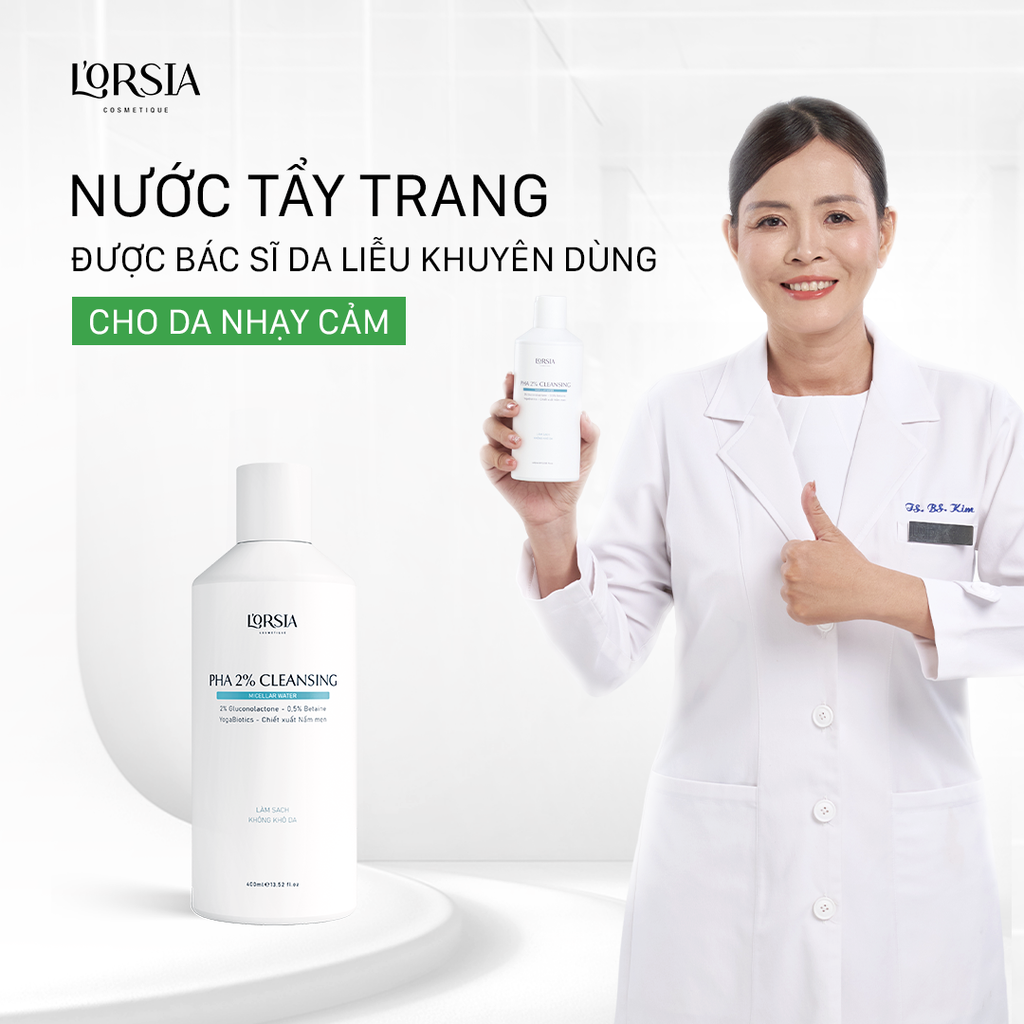 3 tiêu chí “khắt khe” bác sĩ da liễu tuyệt đối không bỏ qua khi chọn nước tẩy trang cho da nhạy cảm